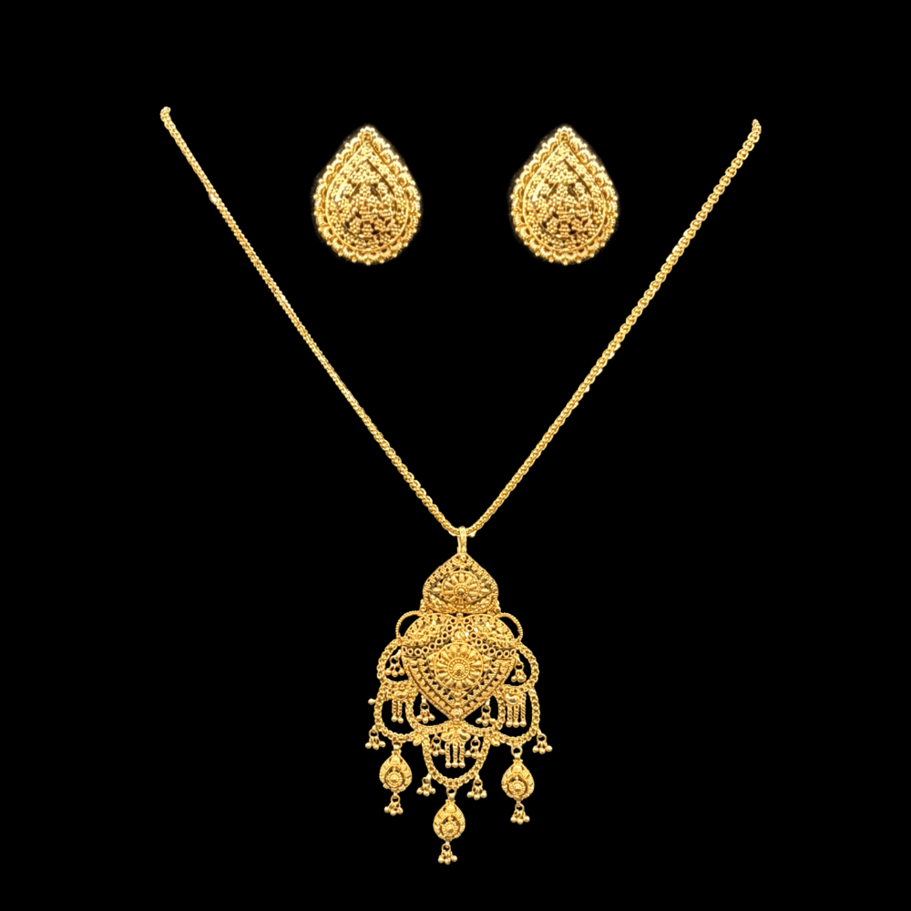 22K Short Necklace Set – SB32831